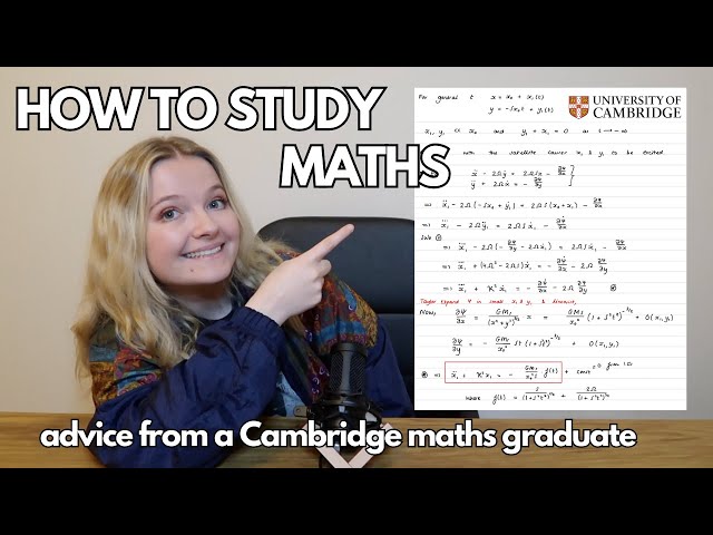 University Mathematics Study Tips 📖