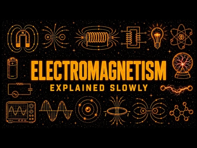 Every Confusing Thing About Electromagnetism Explained Slowly (For Sleep)