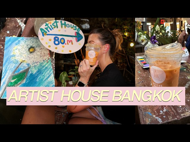 The Cutest Hidden Gem in Bangkok 🇹🇭 | The Artist’s House Cafe