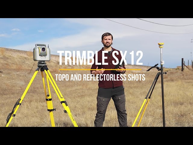 Trimble SX12: Topo and Reflectorless Shots