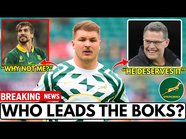 Springboks Captaincy Shock: Why Rassie Erasmus Chose Andre Esterhuizen Over Etzebeth & Pollard#rugby