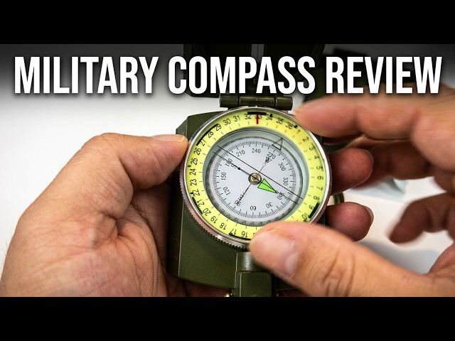 Lensatic Military Sighting Compass Unboxing