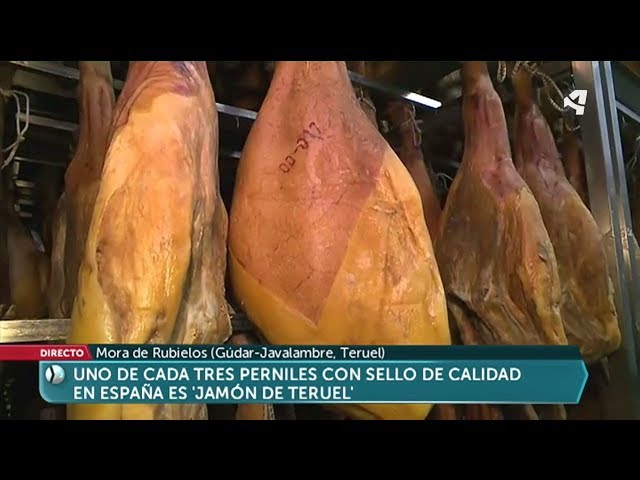 Peak Season at the Teruel Ham Drying Facilities