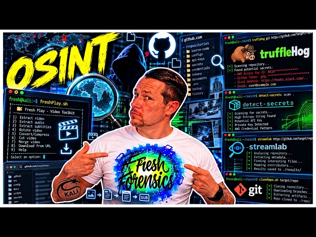 🕵️ OSINT Using Kali Linux: I Am the Target!💣