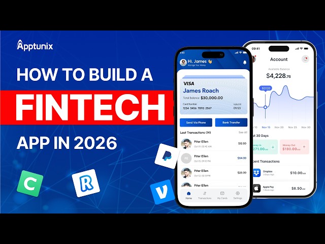 Fintech App Development - How to Build and Launch a Fintech App