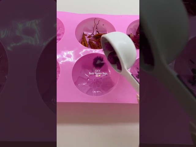 #diy #bodybutter #bars #selfcare #homemade #asmr