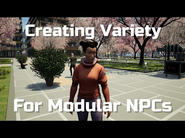 Implementing Modular NPCs For The Procedural City