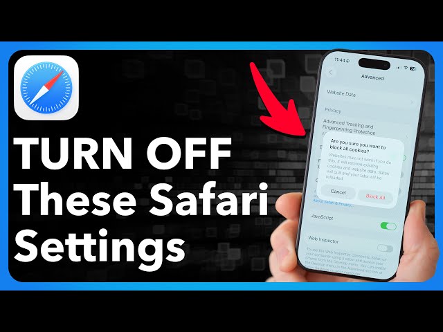 Your iPhone Is Exposing You — TURN OFF These Safari Settings