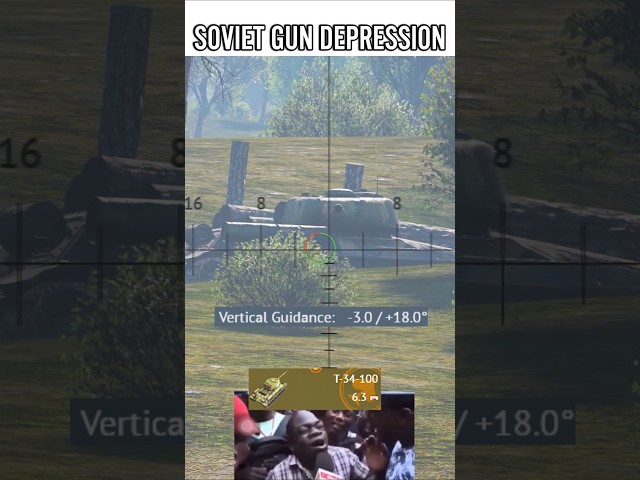 SOVIET GUN DEPRESSION MOMENT
