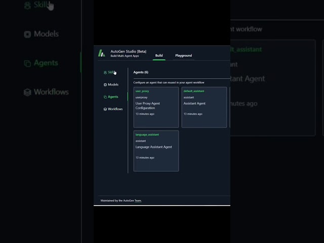 Autogen Studio for creating Multi AI Agent  #ai #autogenstudio #autogen