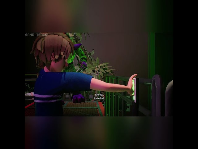 Gregory Destroys Monty in 3rd Person Camera Mode - FNAF Security Breach 3rd Person View #shorts