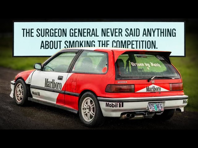 Big tobacco liveries make your car faster