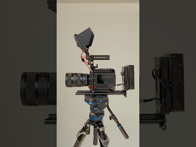 Professional 12K Rig Assembly in 38 Seconds #filmmaking #satisfying