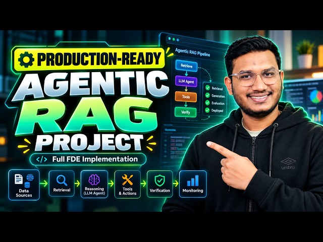 Build a Production-Ready End-to-End Agentic RAG Project | Full FDE Implementation