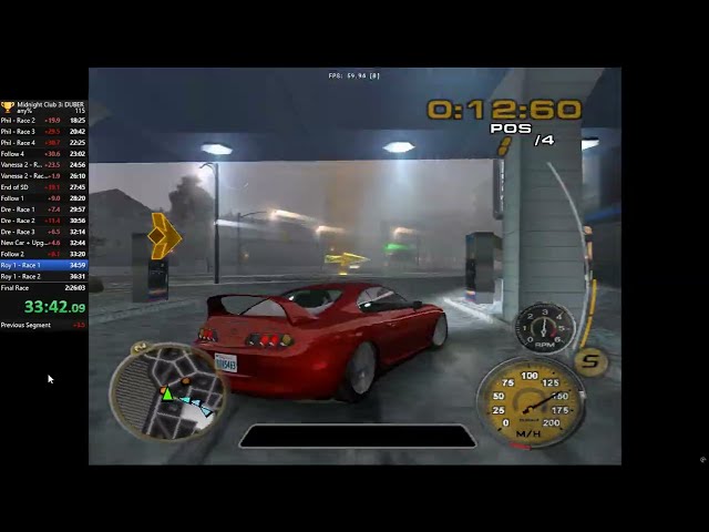World Record - Midnight Club 3: Atlanta% Speedrun - [31:36.02]