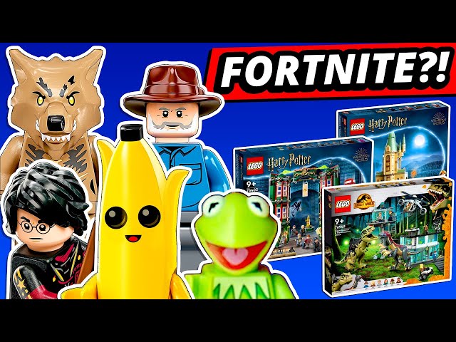 LEGO NEWS! Fortnite?! Summer Harry Potter! Muppets! Star Wars Cheat Codes! More Exclusives? Jurassic