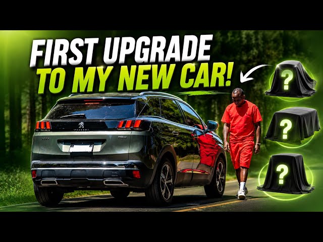 Upgrading My New Car With Her First Gift🥰  See What I Did To My Pujoo 3008 