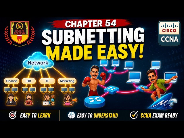 Subnetting Made Easy | CCNA 200-301 Complete Subnetting Tutorial for Beginners