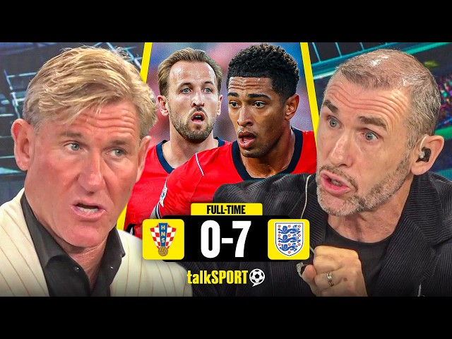 Simon Jordan & Martin Keown HEAP PRAISE on 'WONDERFUL' England performance against Croatia!