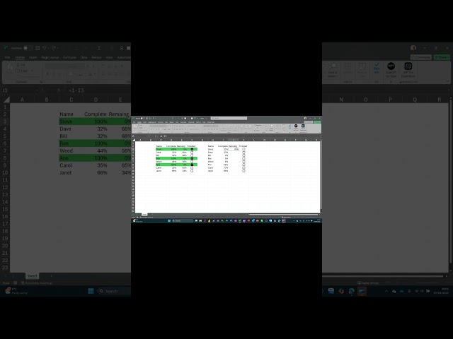 How I Made My Spreadsheet Do The Work For Me!