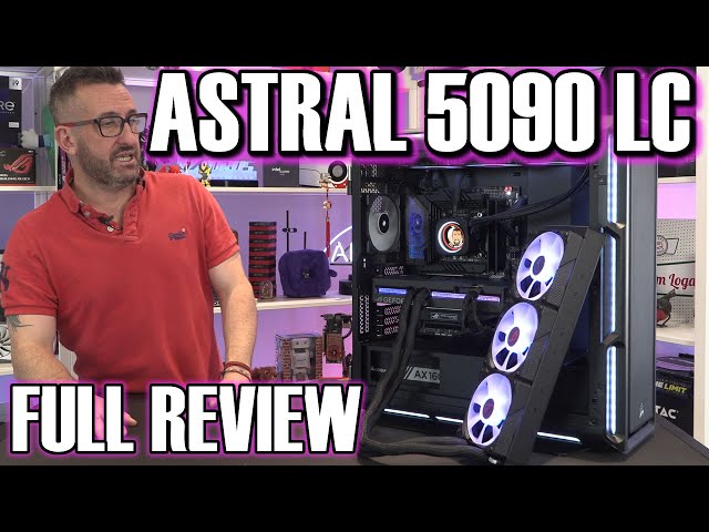 ROG Astral RTX5090 LC Liquid Cooled FULL Review
