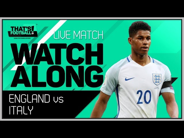England vs Italy LIVE Stream Watchalong
