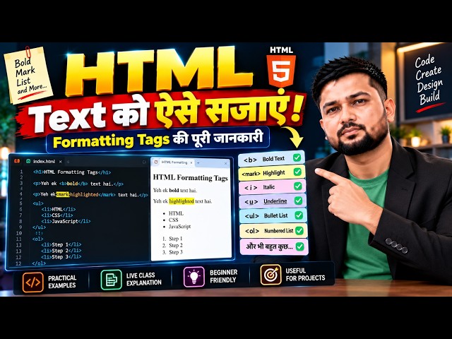 HTML Live Class ----- Day 3 I Fastech Computer Academy I