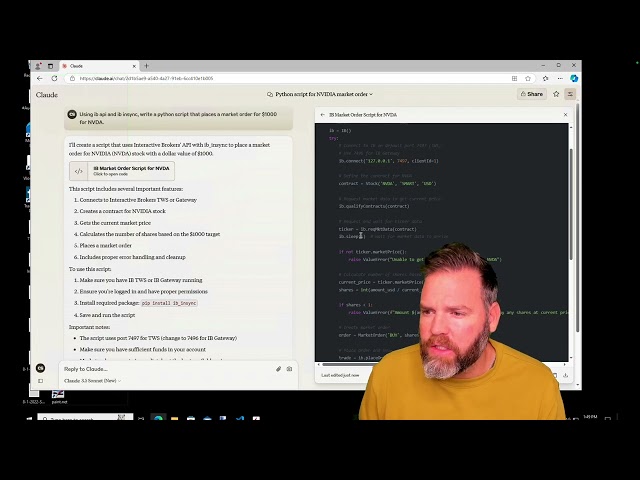 Place a Market Order with Algo Script