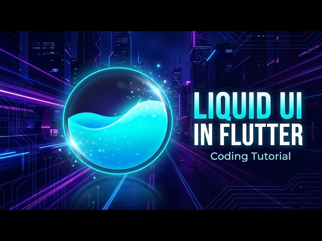 Stop Using Boring Loaders! Create This Cyberpunk Liquid UI in Flutter