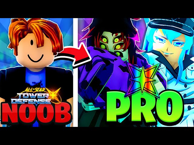 I Went NOOB to PRO In ONE Video on ASTDX (All Star Tower Defense X)!