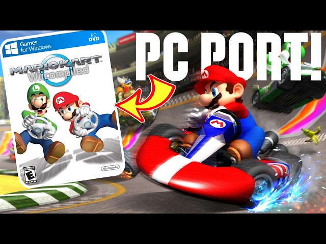 MARIO KART WiiCOMPILED PC PORT (EASY INSTALL GUIDE)