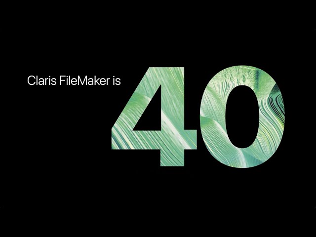 [Claris Keynote] Why Problem Solvers Will Shape the Future (Claris FileMaker at 40)
