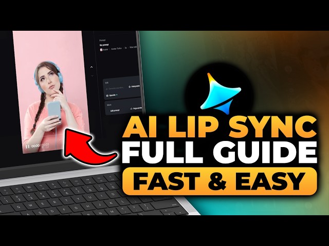 Dreamina AI Lip Sync (𝟮𝟬𝟮𝟲) | BEST FULL GUIDE | FAST & EASY | How To Use Dreamina AI Lip Sync