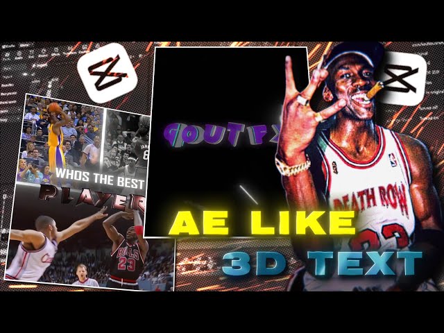 Discover How To Make EASY Ae Style 3D Text In CapCut PC (ONLY 2 MINS!)