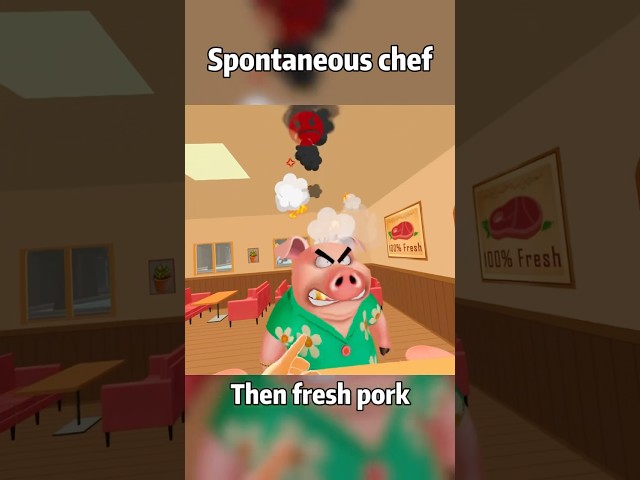 Spontaneous Chef in Cooking Clash#cookingclash #vrgame #vr #quest2 #gameplay