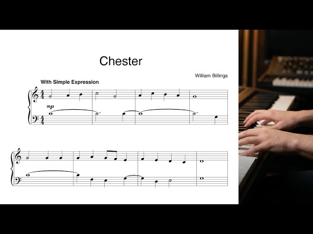 Learn "Chester" on Piano | Easy/Level 4 Sheet Music
