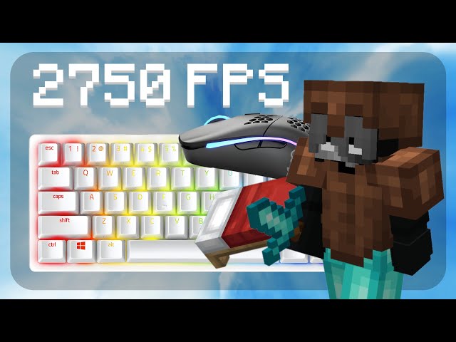 Keyboard + Mouse Sounds ASMR (w/Handcam) | Hypixel Bedwars