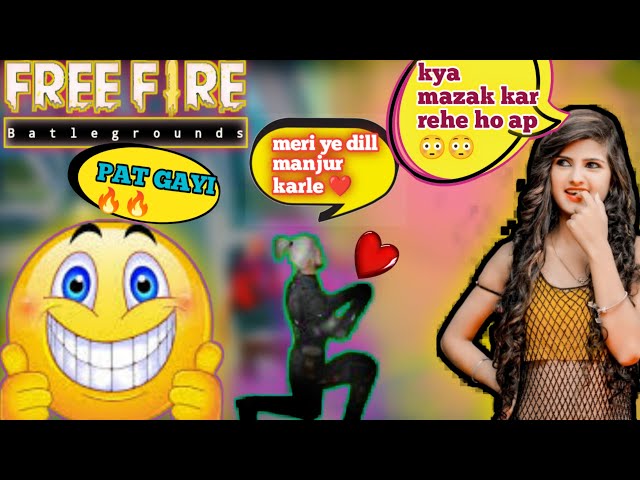 PRANK WITH RANDOM WORLD CHAT GIRL😂-MADAM JI I LOVE YOU🌹|| PROPOSING GIRL PRANK😘|| GARENA FREE FIRE