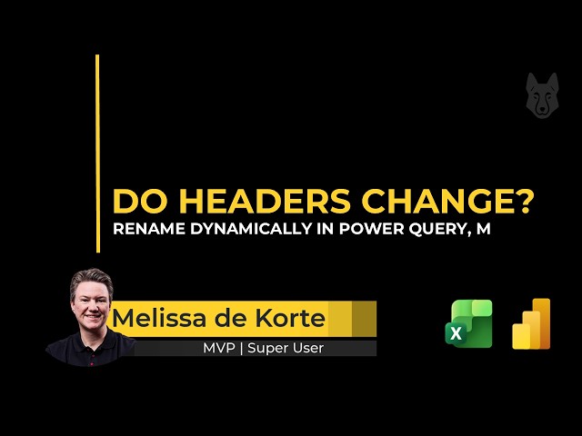 Power Query: Fix Missing and Shifting Headers with M