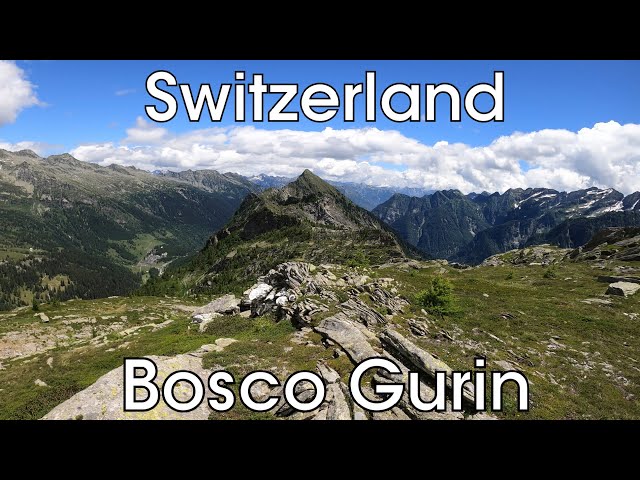 Bosco Gurin - Passo Quadrella,  Swiss Mountain Hike in Ticino