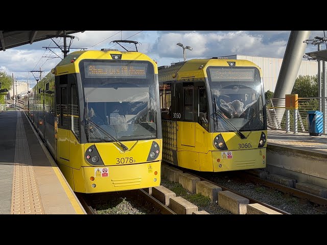 Tram-Spotting At Central Park (07/10/2026) | Manchester MetroLink (4K) 
