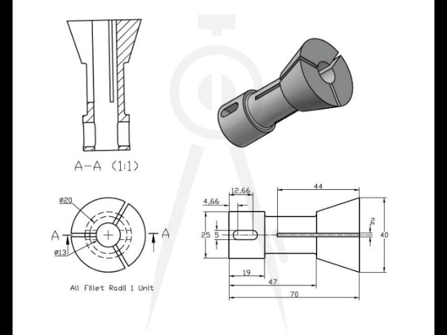 AutoCAD 3D Practice Tutorial | Step-by-Step Design for Beginners - 5