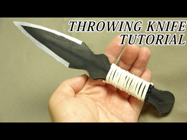 Throwing knife tutorial & Regarding my illness and the reason of a long period of inactivity