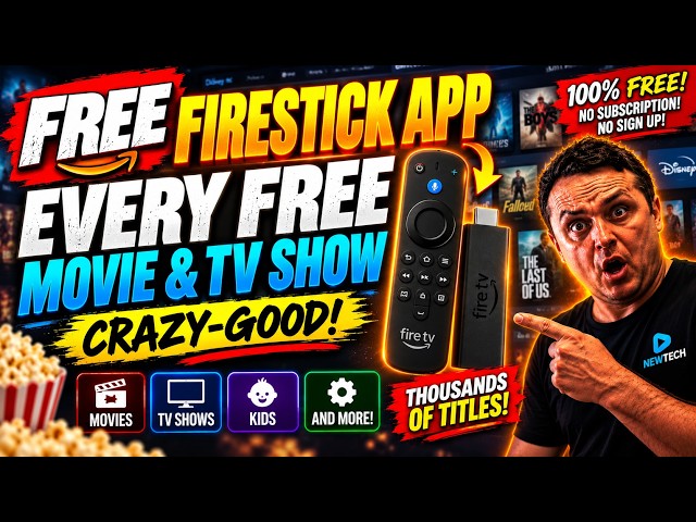 🔥 This FREE FireStick App Is CRAZY-GOOD — It Has EVERY FREE Movie and TV Show