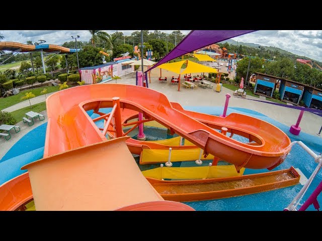 Pipeline Plunge Kids' Slides | WhiteWater World