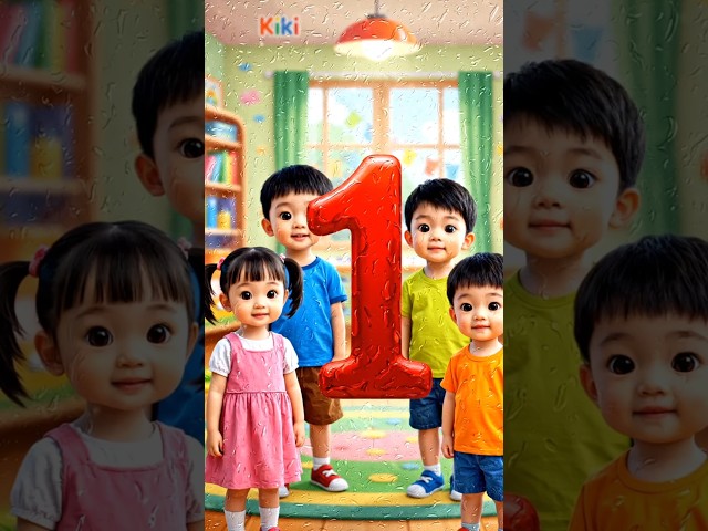 Numbers 1 - 3 #shorts #kids #numbers