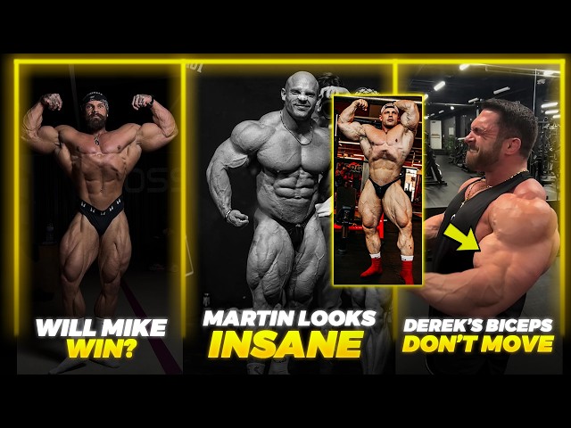 Martin Fitzwater LOOKS CRAZY at 2 Weeks Out of the 2026 Olympia + Will Mike Sommerfeld WIN? + Derek