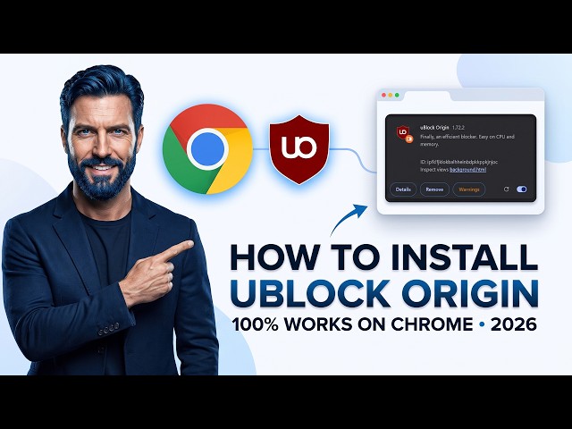 How to Install uBlock Origin on Chrome | 100% Working Method (2026)
