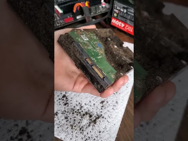 Este HD ficou enterrado por 6 meses — olha o que aconteceu!