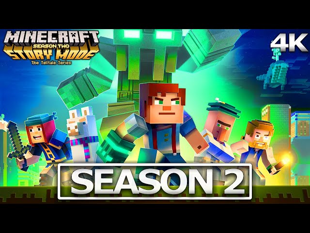 MINECRAFT STORY MODE Full Season 2 (Full Game) 4K Ultra HD